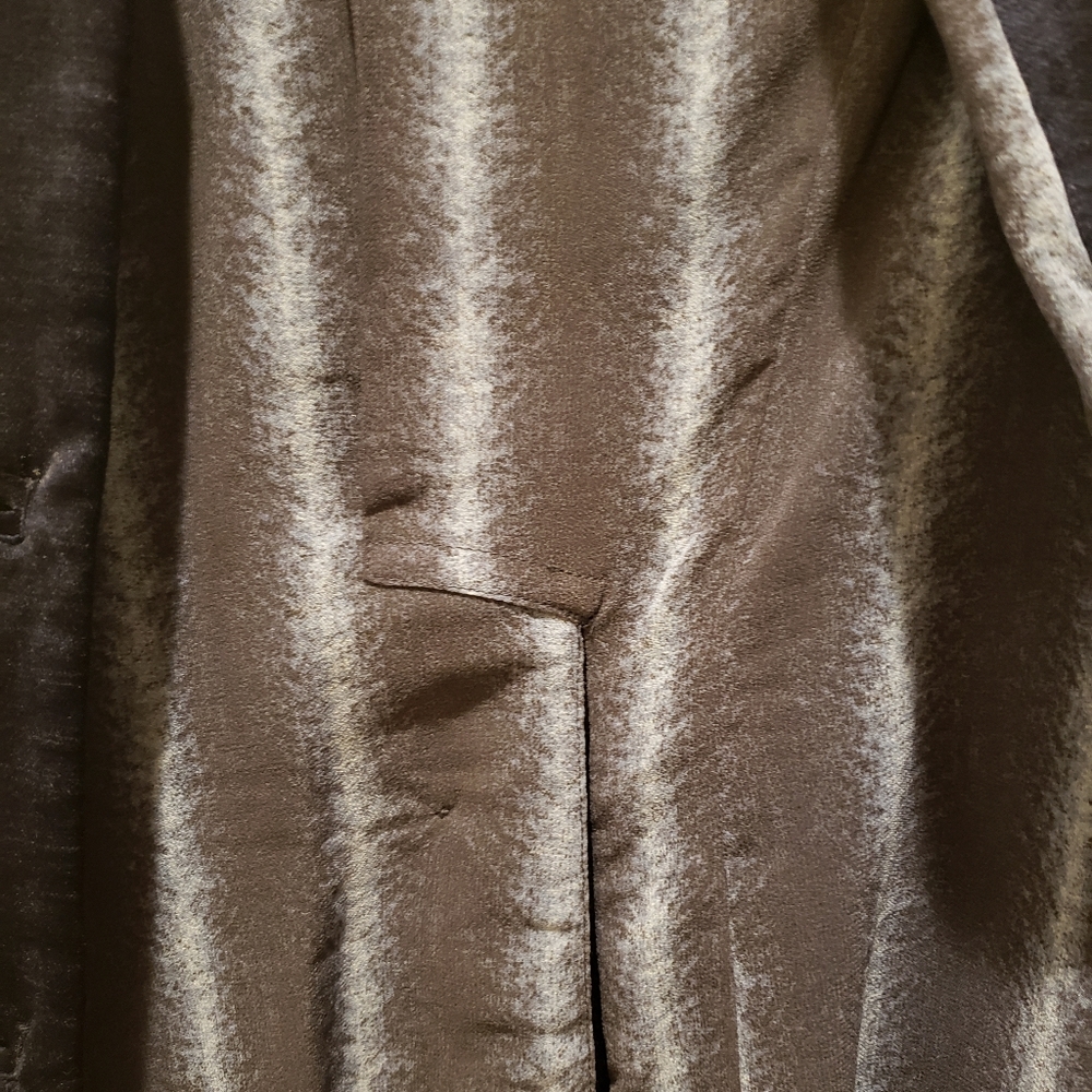 NWOT Cabi #3489 Entrance Coat Midnight Blue Velvet sz S - Picture 3 of 4